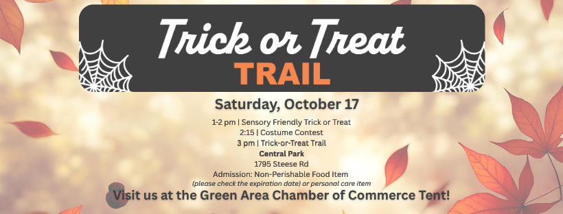 Green Chamber booth Trick or Treat Trail Green October 2026