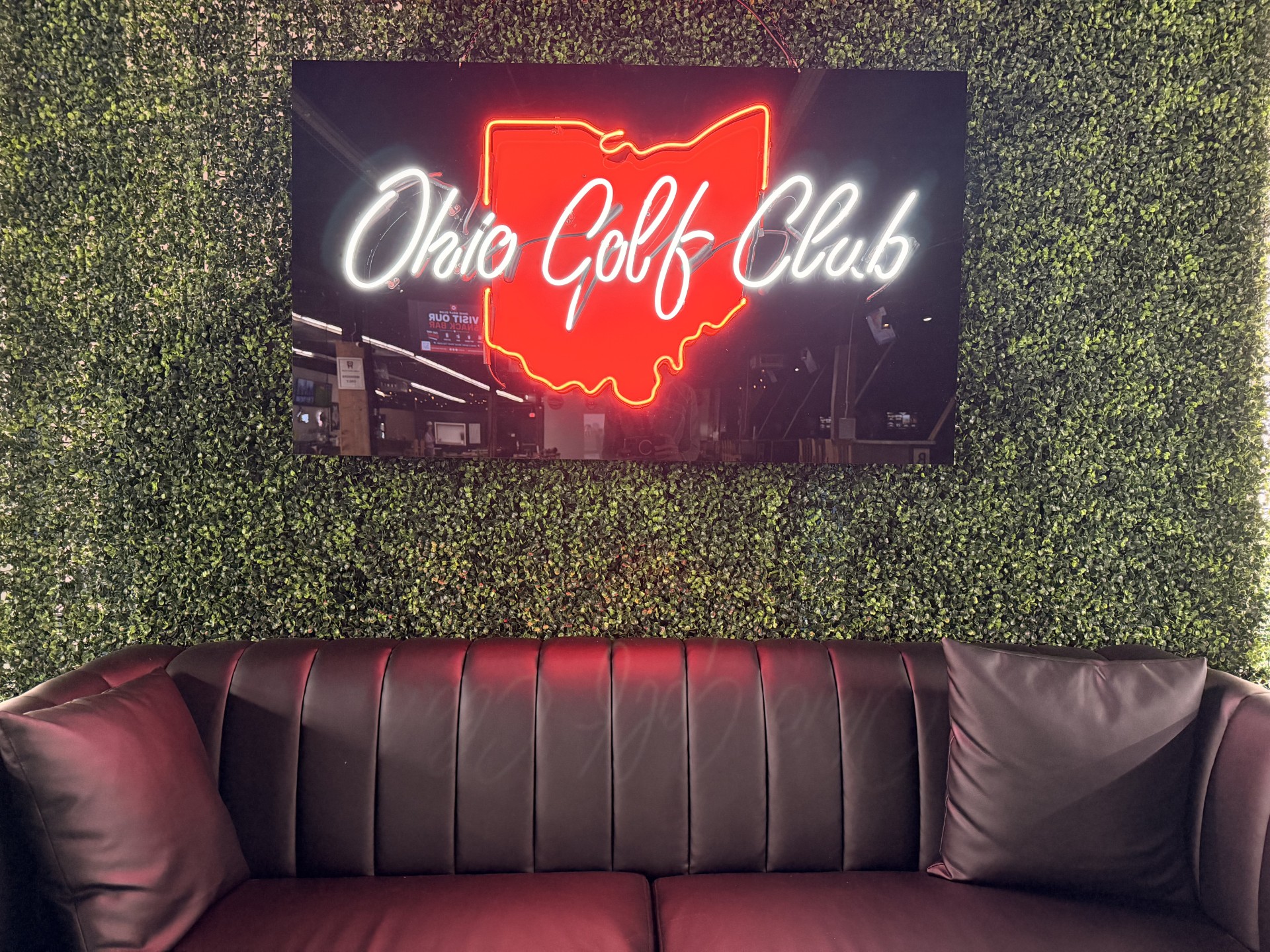 ohio golf club sign